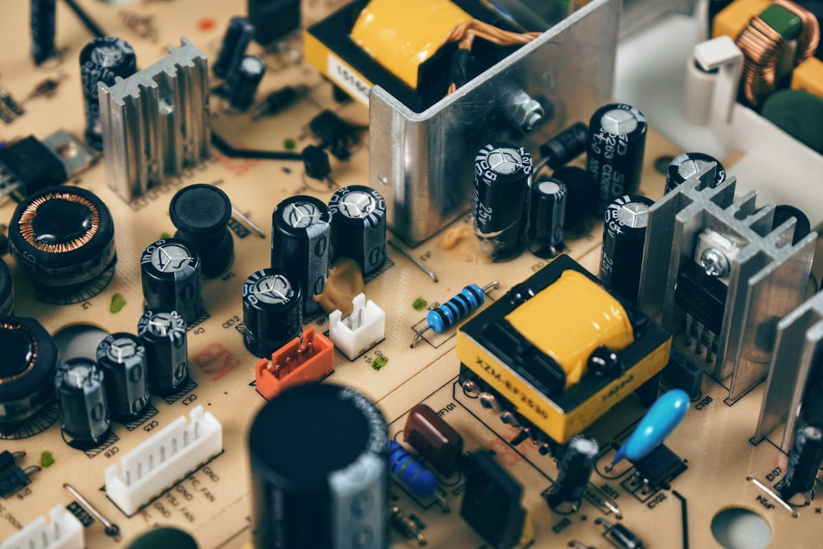Laptop circuit board and components